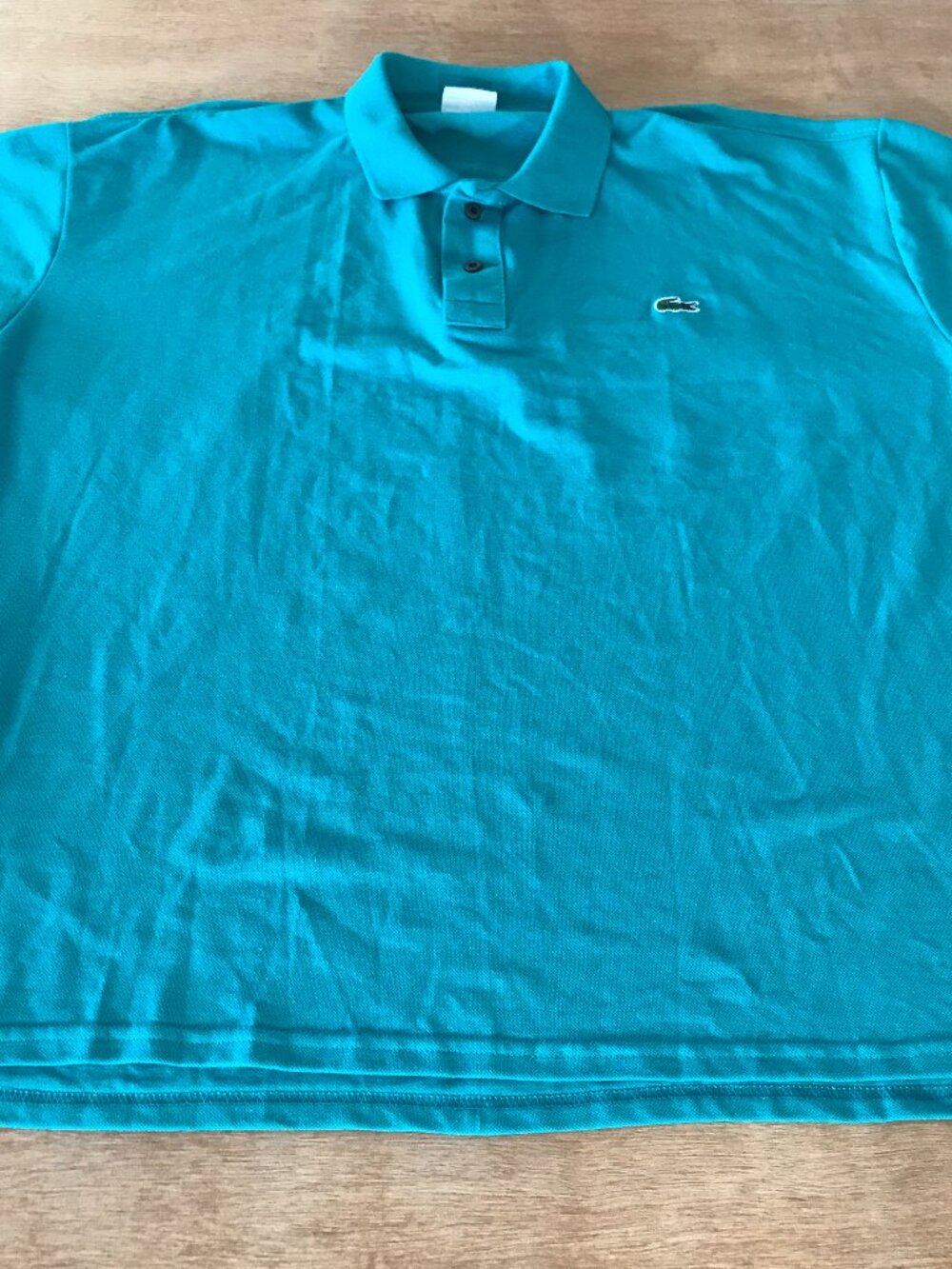 Lacoste Performance Polo Shirt Men L Green Short Sleeve Athleisure Golf Tennis - Picture 1 of 9